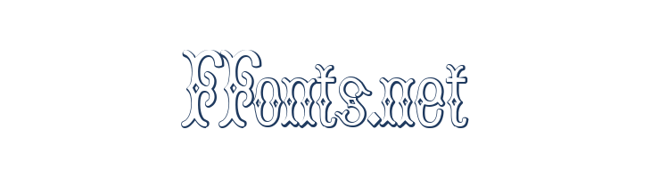 BruceDoublePica Beveled font — Lorem ipsum body text preview