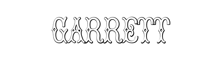 BruceDoublePica Beveled  Free Fonts Download