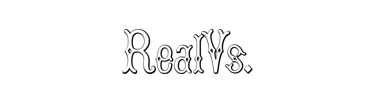 BruceDoublePica Beveled  Free Fonts Download