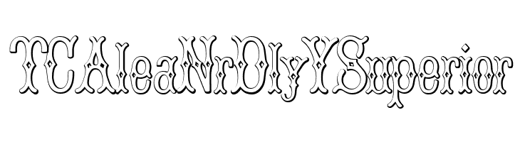 BruceDoublePica Beveled  Free Fonts Download