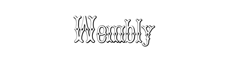 BruceDoublePica Beveled  Free Fonts Download