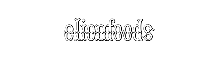 BruceDoublePica Beveled  Free Fonts Download