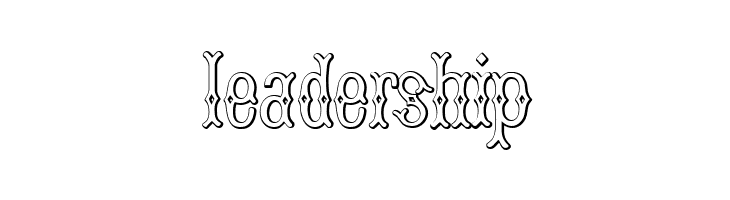 BruceDoublePica Beveled  Free Fonts Download