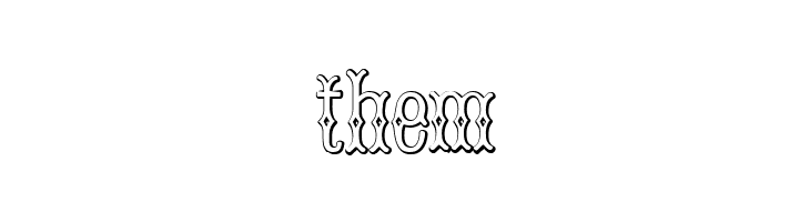 BruceDoublePica Beveled  Free Fonts Download