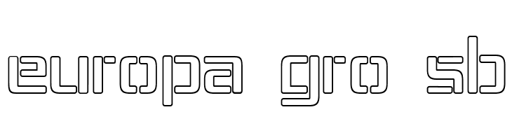Republika IV - Outline  Free Fonts Download