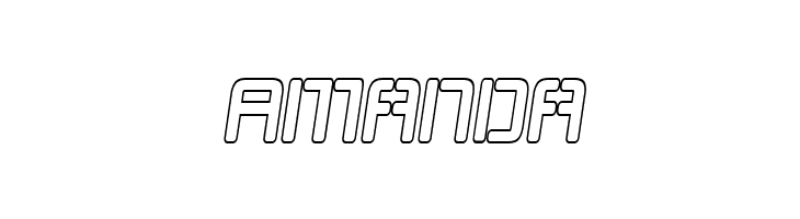 Republikaps Cnd - Outline Italic  Free Fonts Download