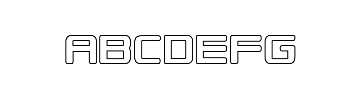 Republikaps - Outline  Free Fonts Download