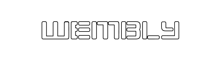 Republikaps - Outline  Free Fonts Download