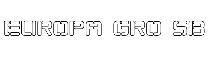 Republikaps - Outline  Free Fonts Download