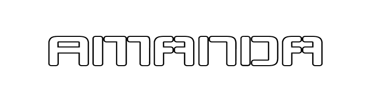 Republikaps Exp - Outline  Free Fonts Download