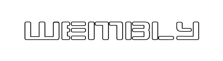 Republikaps Exp - Outline  Free Fonts Download