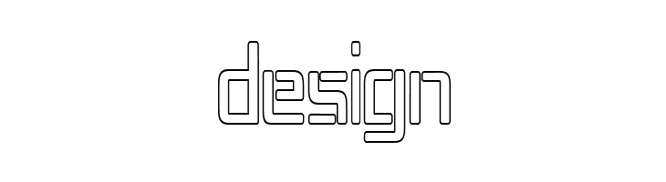 Republika IV Cnd - Outline  Free Fonts Download