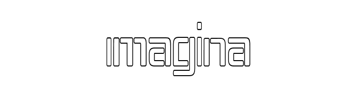 Republika IV Cnd - Outline  Free Fonts Download