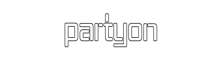 Republika IV Cnd - Outline  Free Fonts Download