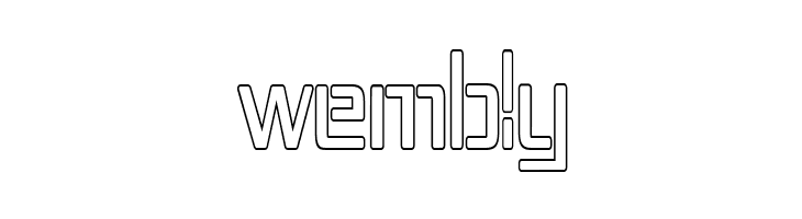 Republika IV Cnd - Outline  Free Fonts Download