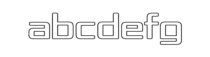 Republika IV Exp - Outline  Free Fonts Download