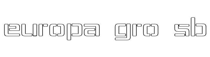 Republika IV Exp - Outline  Free Fonts Download