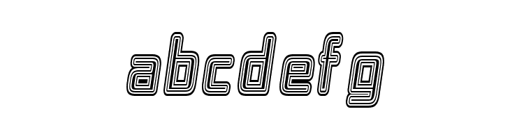 Republika IV Cnd - Maze Italic  Free Fonts Download