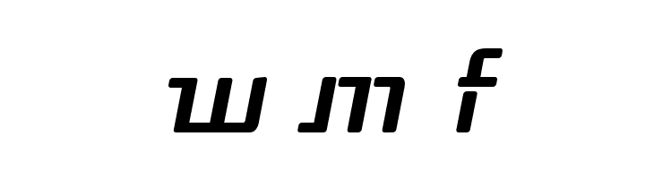 Republika III Bold Italic  Free Fonts Download