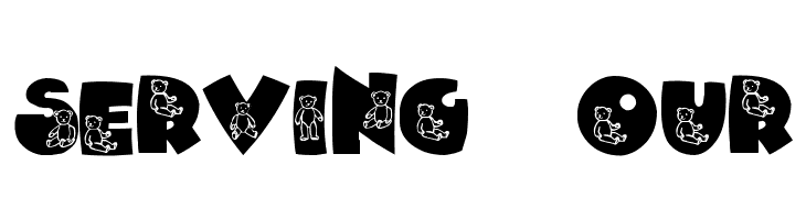 Sassys Teddys 2  Free Fonts Download