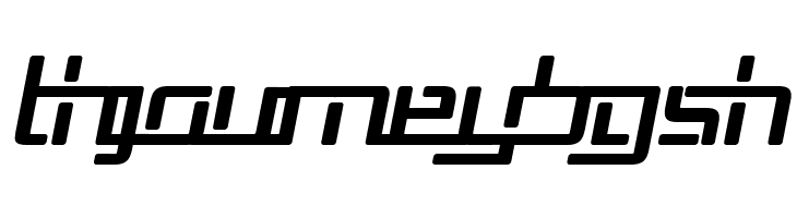 Republika V Bold Italic  Free Fonts Download