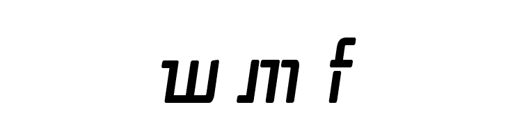 Republika III Cnd Bold Italic  Free Fonts Download