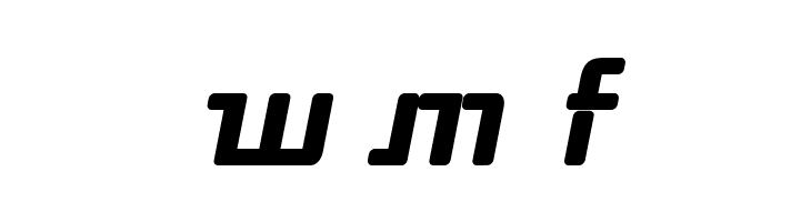 Republika III - Ultra Italic  Free Fonts Download