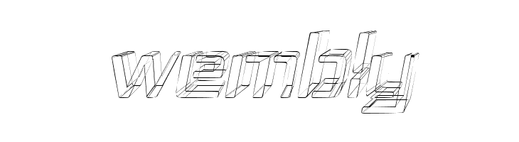 Republika IV - Sketch Italic  Free Fonts Download