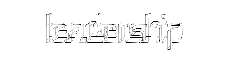 Republika Cnd - Sketch  Free Fonts Download