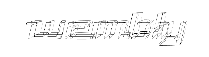 Republika III Exp - Sketch Italic  Free Fonts Download