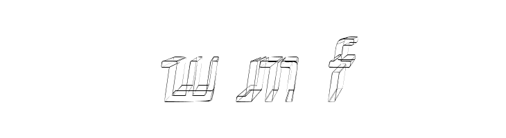 Republika III Cnd - Sketch Italic  Free Fonts Download