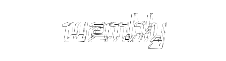 Republika III Cnd - Sketch Italic  Free Fonts Download