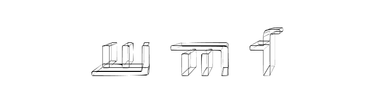 Republika V - Sketch  Free Fonts Download