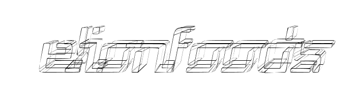 Republika V - Sktech Italic  Free Fonts Download