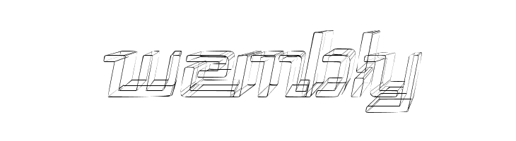 Republika III - Sketch Italic  Free Fonts Download