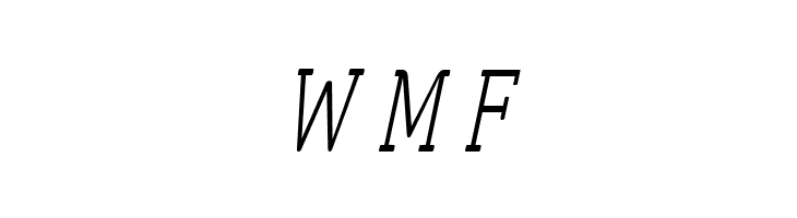 Street Slab Fine NarrowItalic  Free Fonts Download