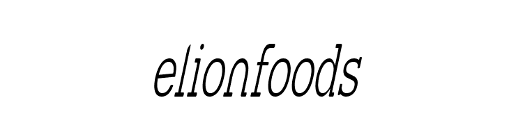 Street Slab Fine NarrowItalic  Free Fonts Download