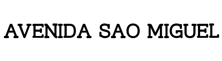 Street Slab SemiBold  Free Fonts Download