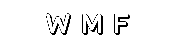 Street Bold3D Reject  Free Fonts Download