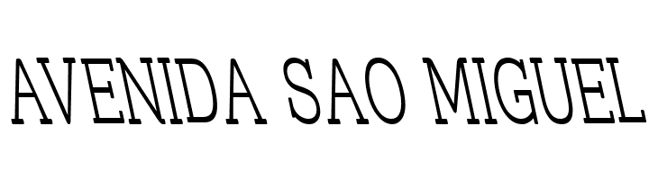 Street Slab Fine NarrowRev  Free Fonts Download