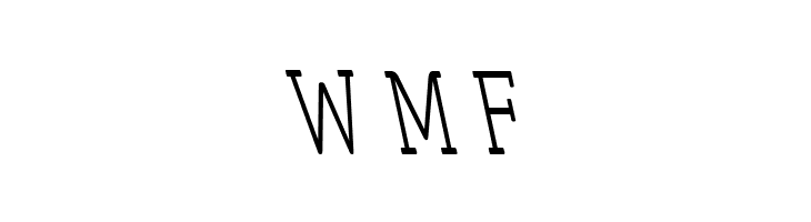 Street Slab Fine NarrowRev  Free Fonts Download