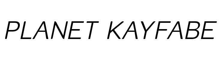 Street  Light Italic  Free Fonts Download