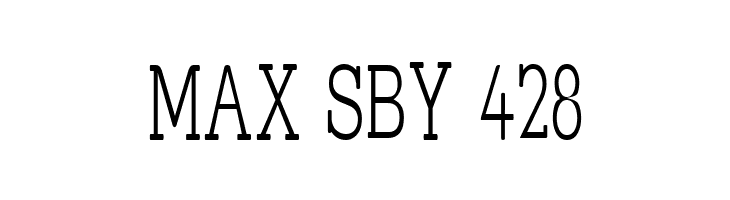 Street Slab Fine Narrow  Free Fonts Download