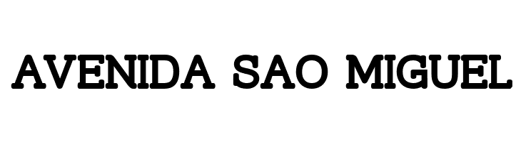 Street Slab Bold  Free Fonts Download