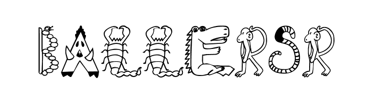 EDB Wild Things  Free Fonts Download