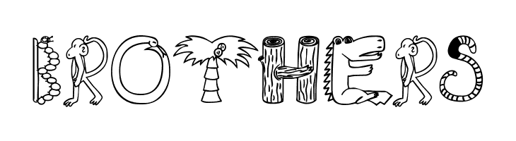 EDB Wild Things  Free Fonts Download