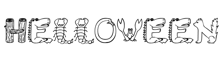 EDB Wild Things  Free Fonts Download