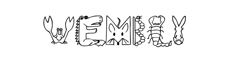 EDB Wild Things  Free Fonts Download