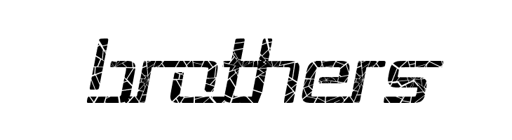 Republika II - Shatter Italic  Free Fonts Download