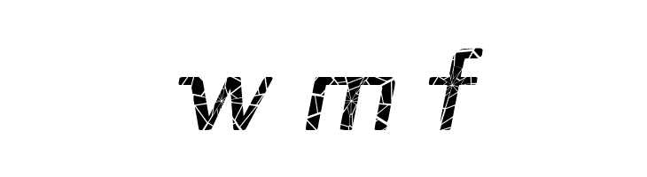 Republika II - Shatter Italic  Free Fonts Download